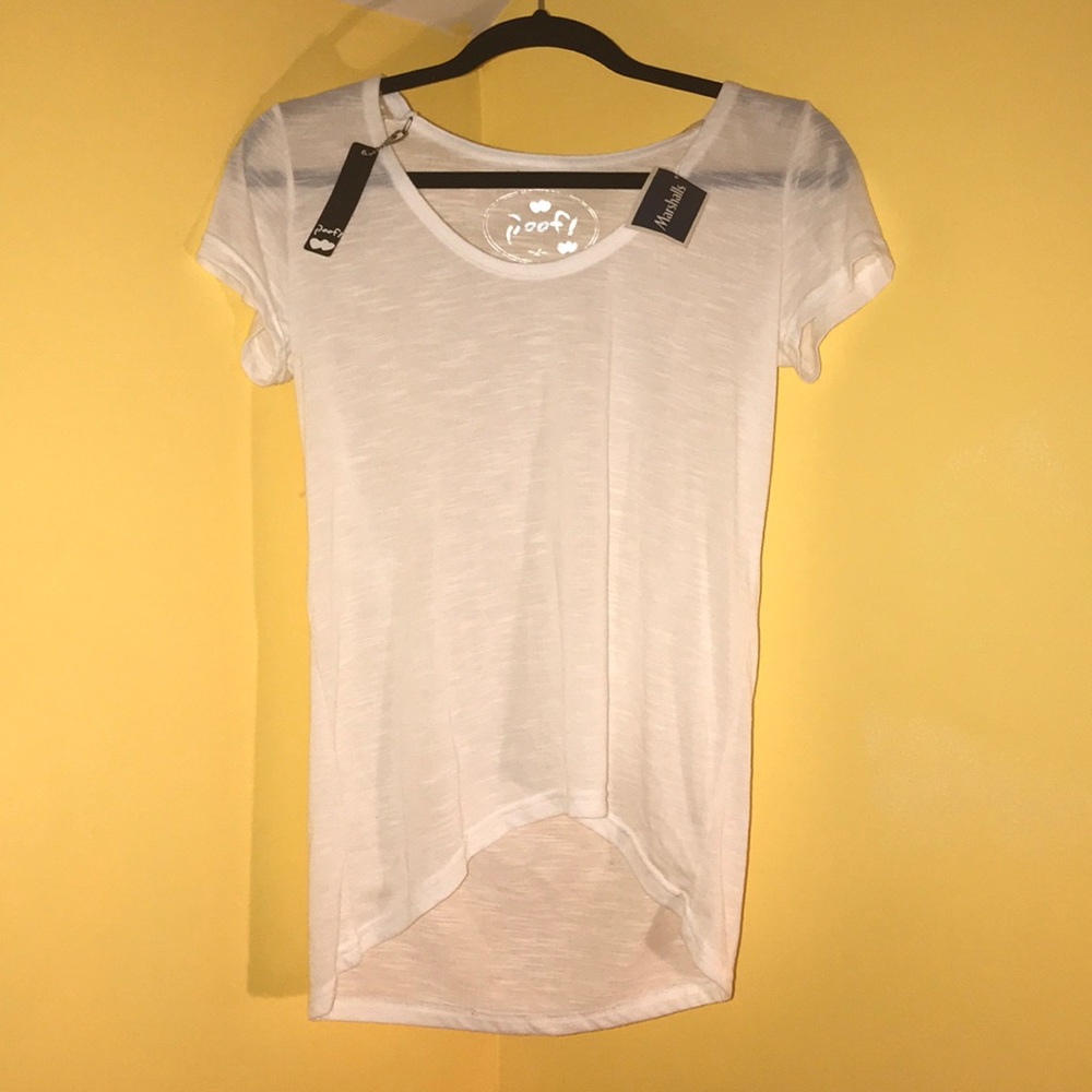 Girls white tee